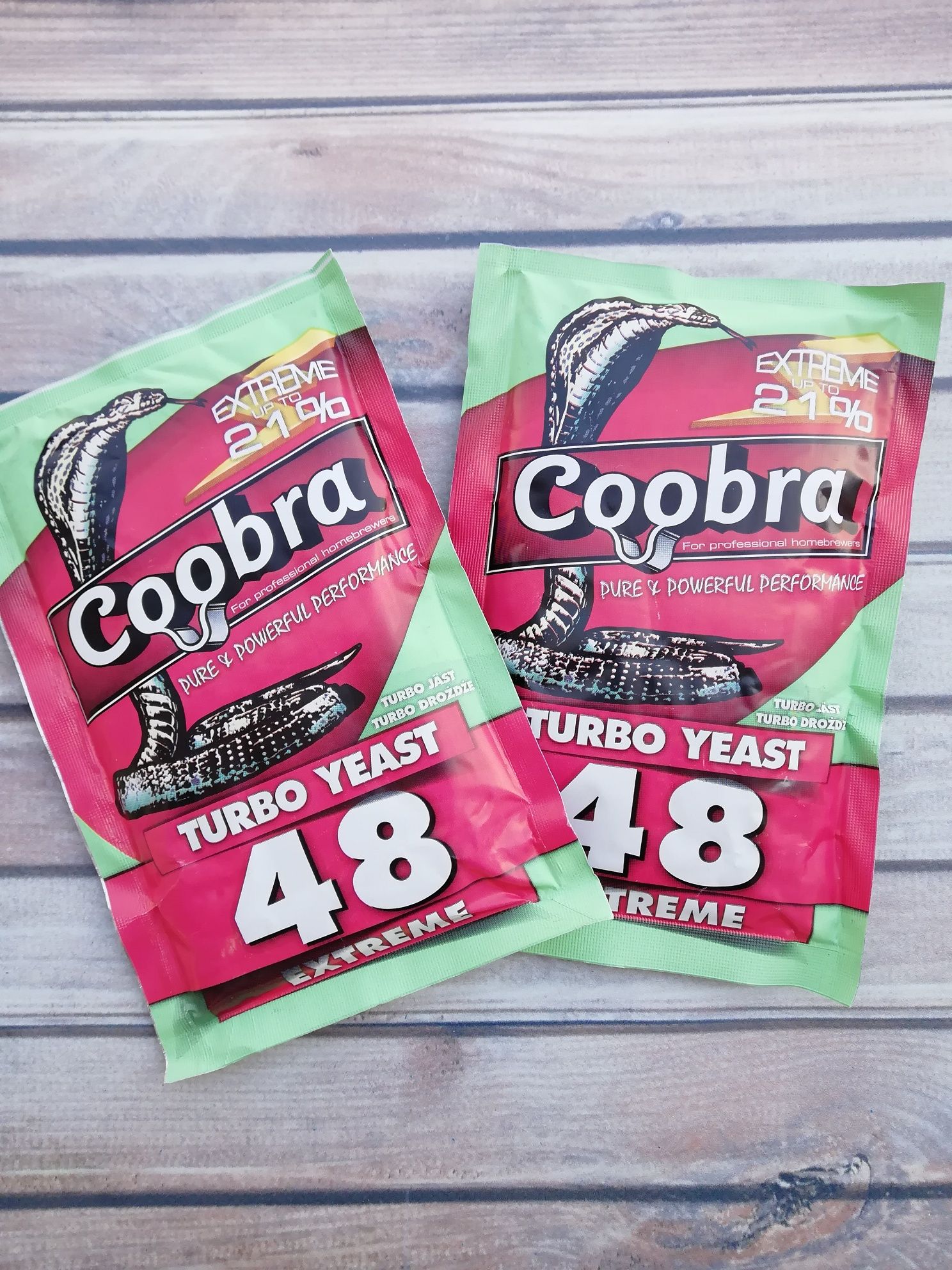 Турбо дрожжи спиртовые Coobra Turbo 48 Extreme