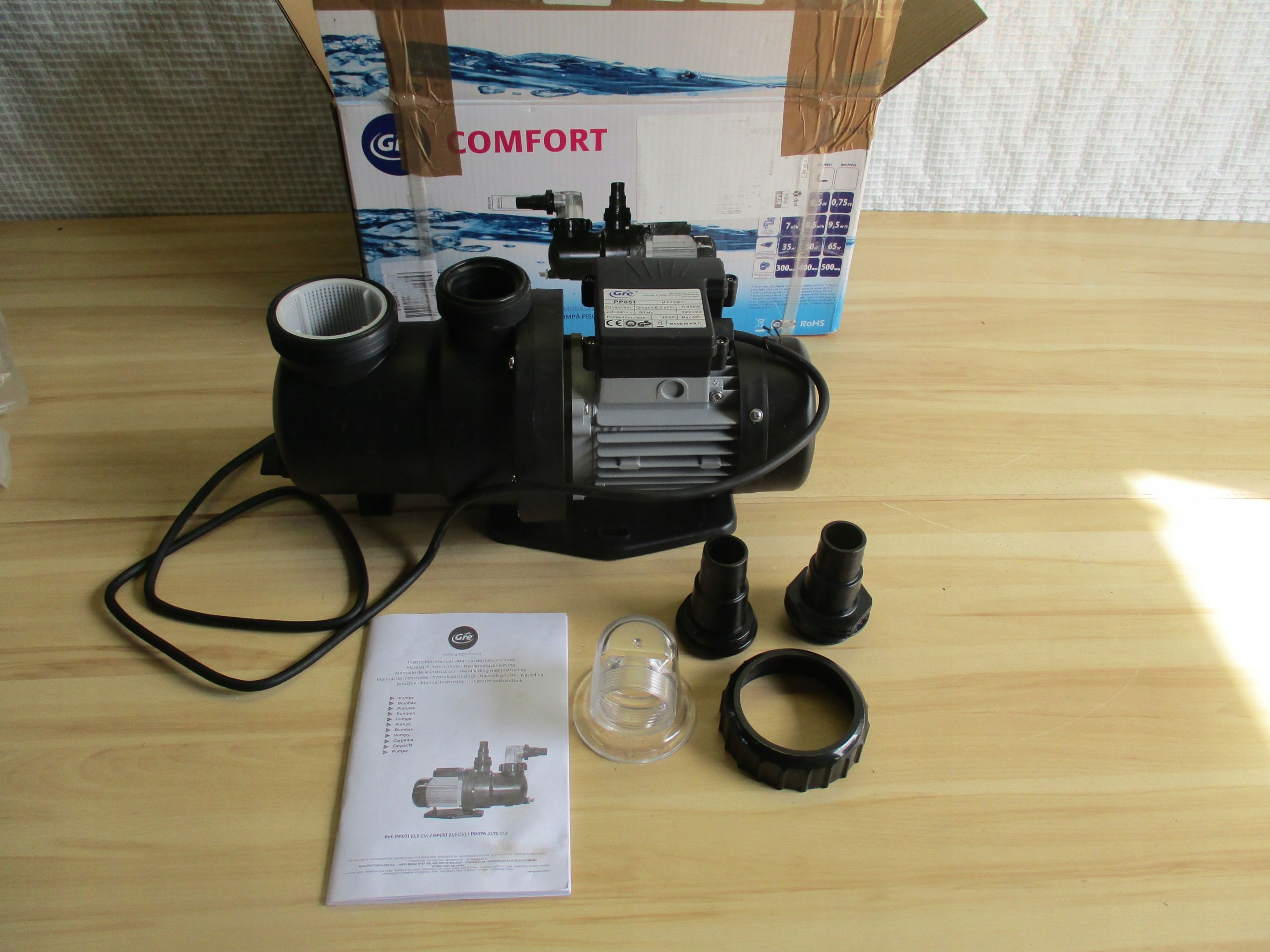 Pompa Samozasysająca Comfort Do Basenów 8500 L /h