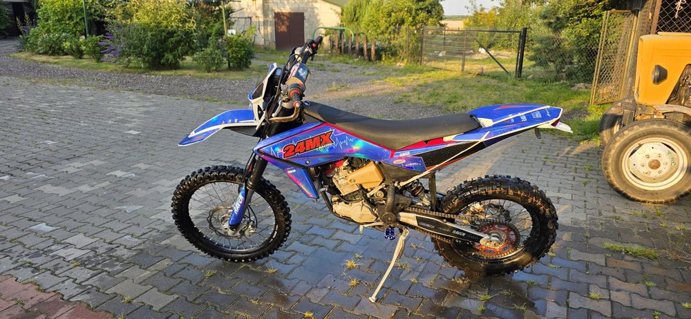 Husqvarna TE449 akrapovic enduro 7tys km  2014r homologacja