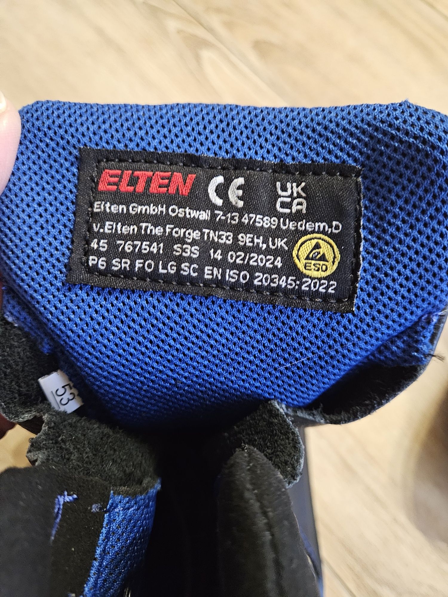 Nowe buty robocze Elten