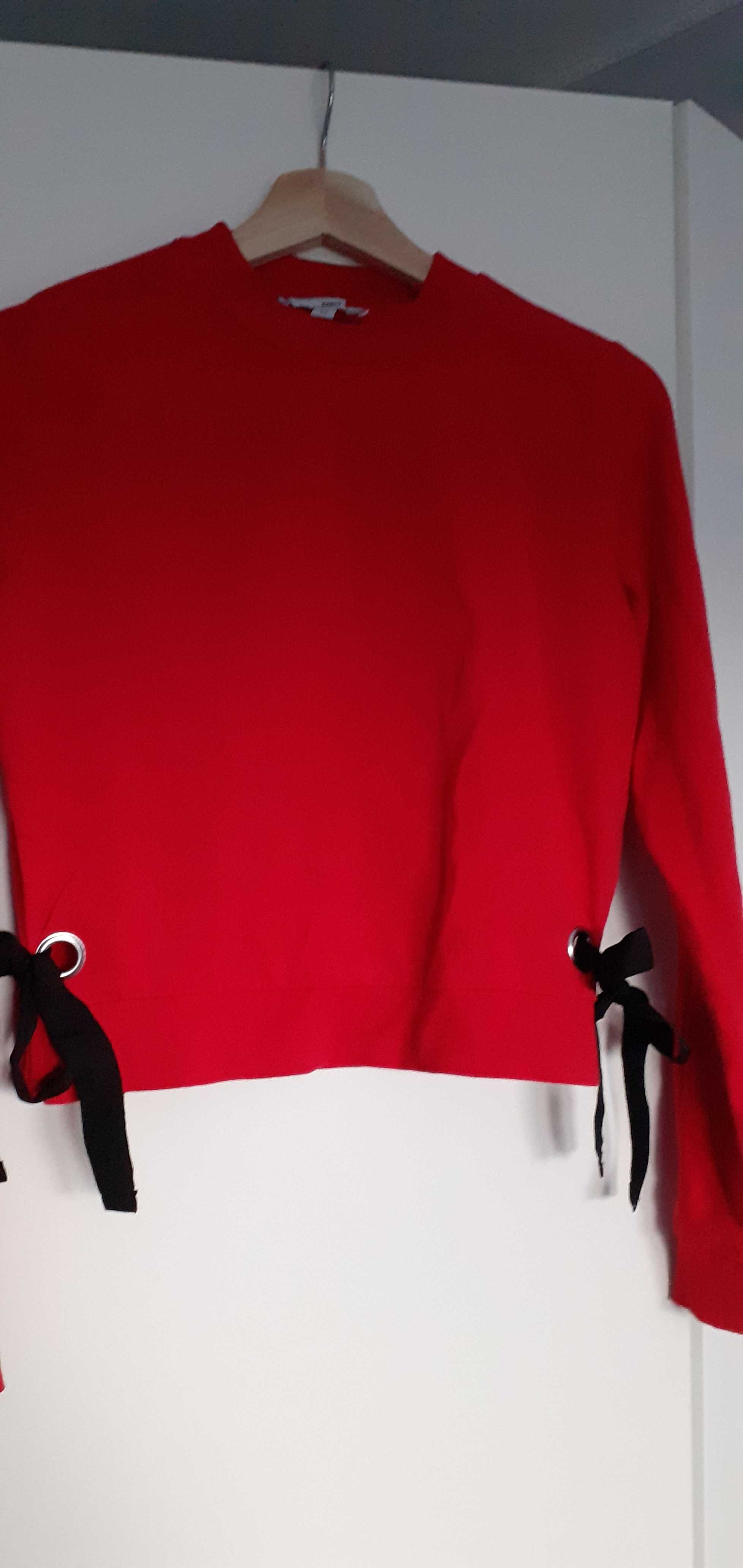 Bluzka,sweter,czerwona,rozmiar XS,Tally Weijl
