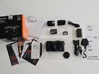 Aparat Fotograficzny Sony A6400 + obiekty 16-50 tylko 6 zdjęć