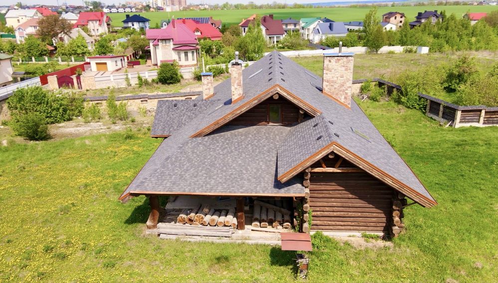 Продам будинок зі зруба у пригороді Тернополя с.Байківці