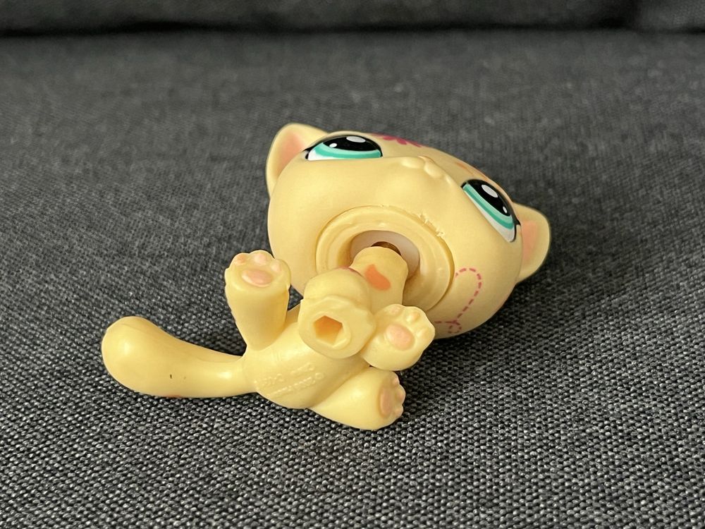 Lps Pet shop shorthair #1231 pocztówkowy przezroczyta rureczka st bdb
