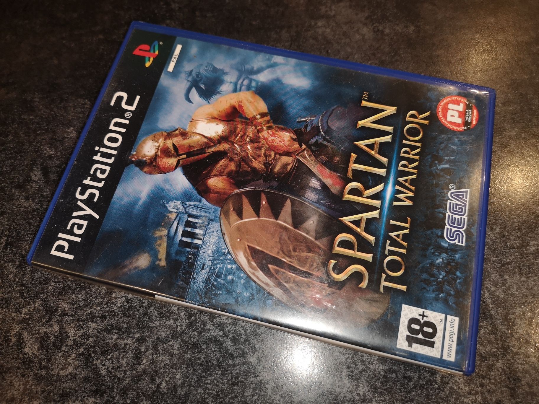 Spartan Total Warriors PS2 gra PL (rzadkość na rynku) BDB+