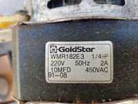 Електро двигун до пральної машини GoldStar WMR182E3