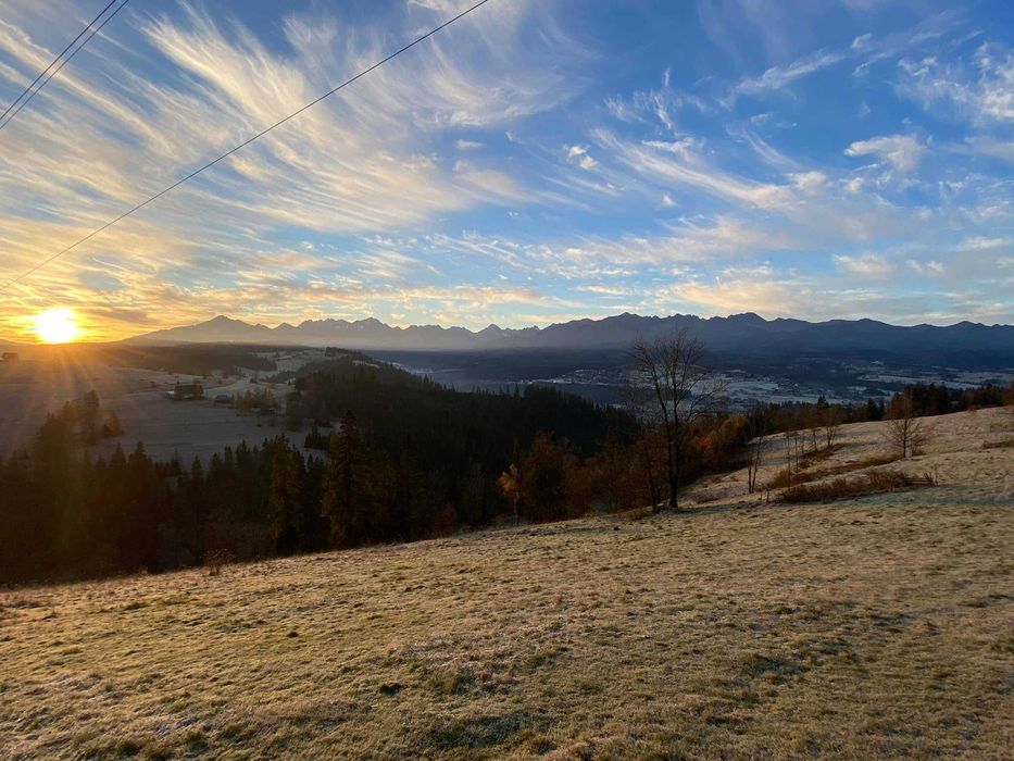 Widok na góry  Dom Gościnny „U Tylki” -  k/Zakopane Nocleg +Wyżywienie