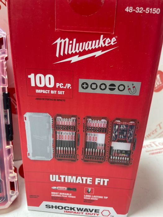 Біти Milwaukee 48-32-5150(100шт)/48-32-4023(45шт)