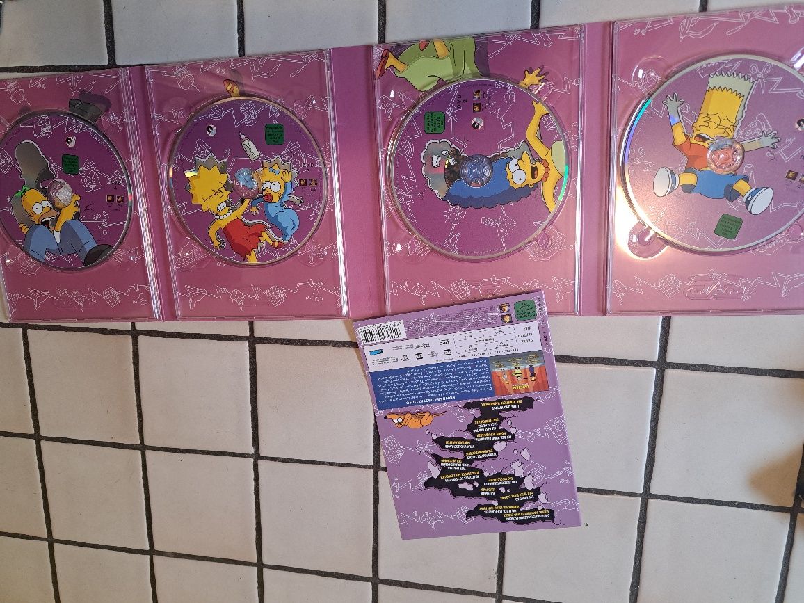 Zestaw DVD Die Simpsons angielski niemiecki