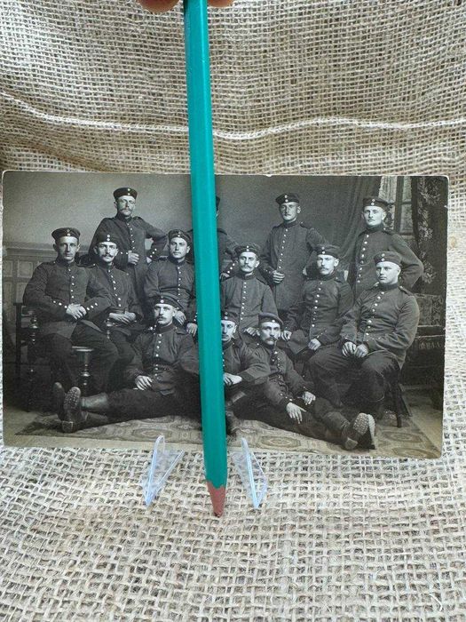 B509 pocztówka original wojsko Pruskie  fajki  ww1 LUX