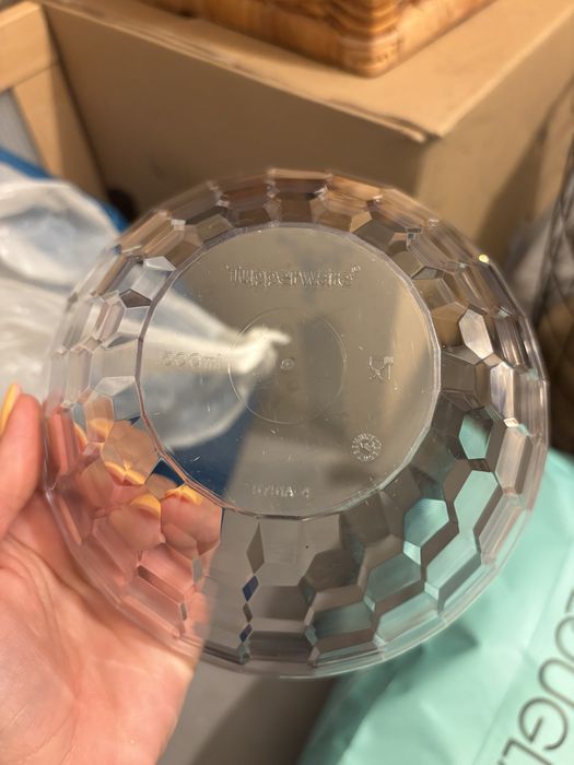 Tupperware miska z pokrywką diamentowa kolekcja salaterka 500 ml