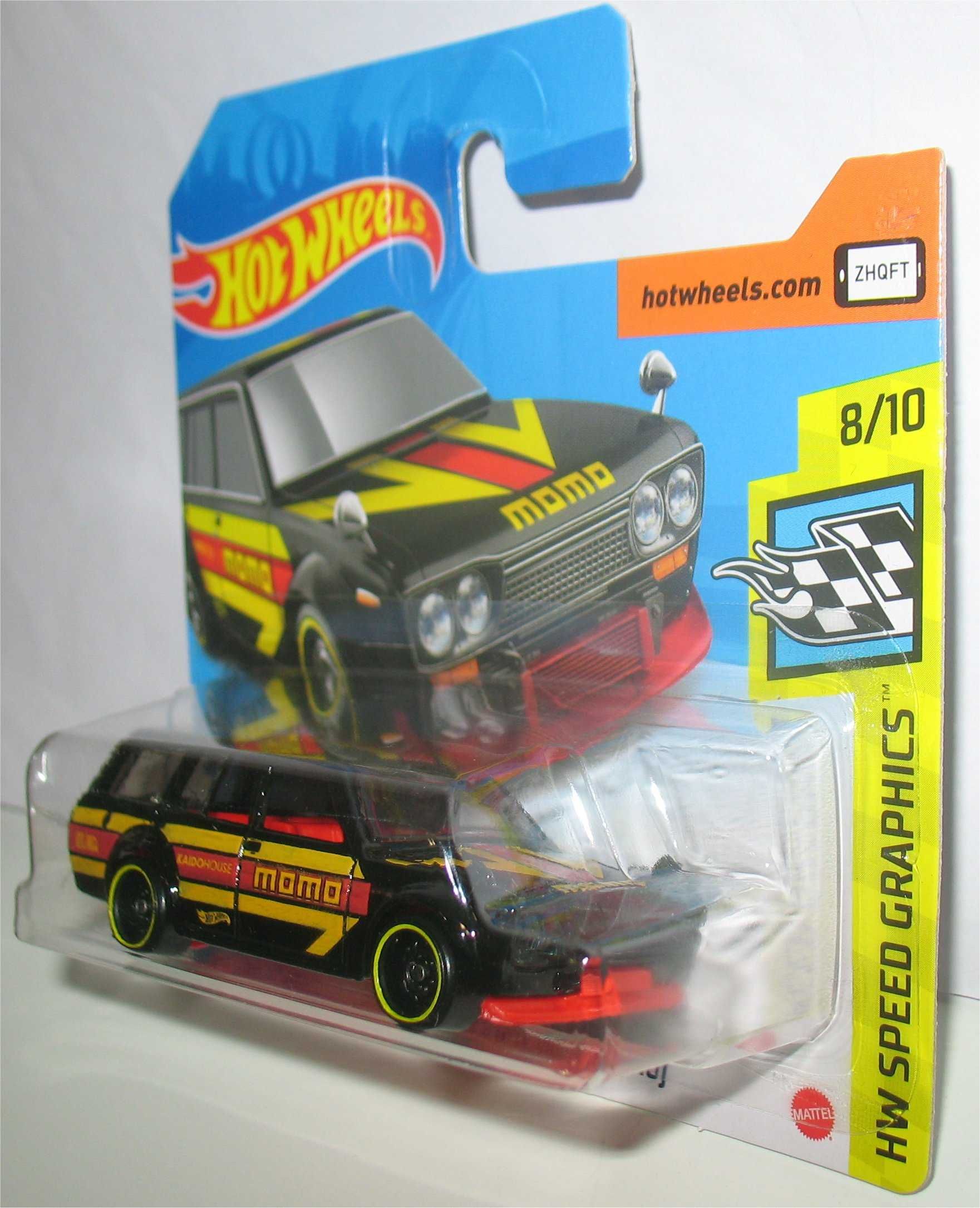 Hot Wheels - Datsun Bluebird Wagon 510 - Momo - Preta (2020)