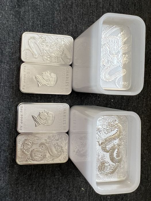 Чисте срібло 999 проби 1 унція