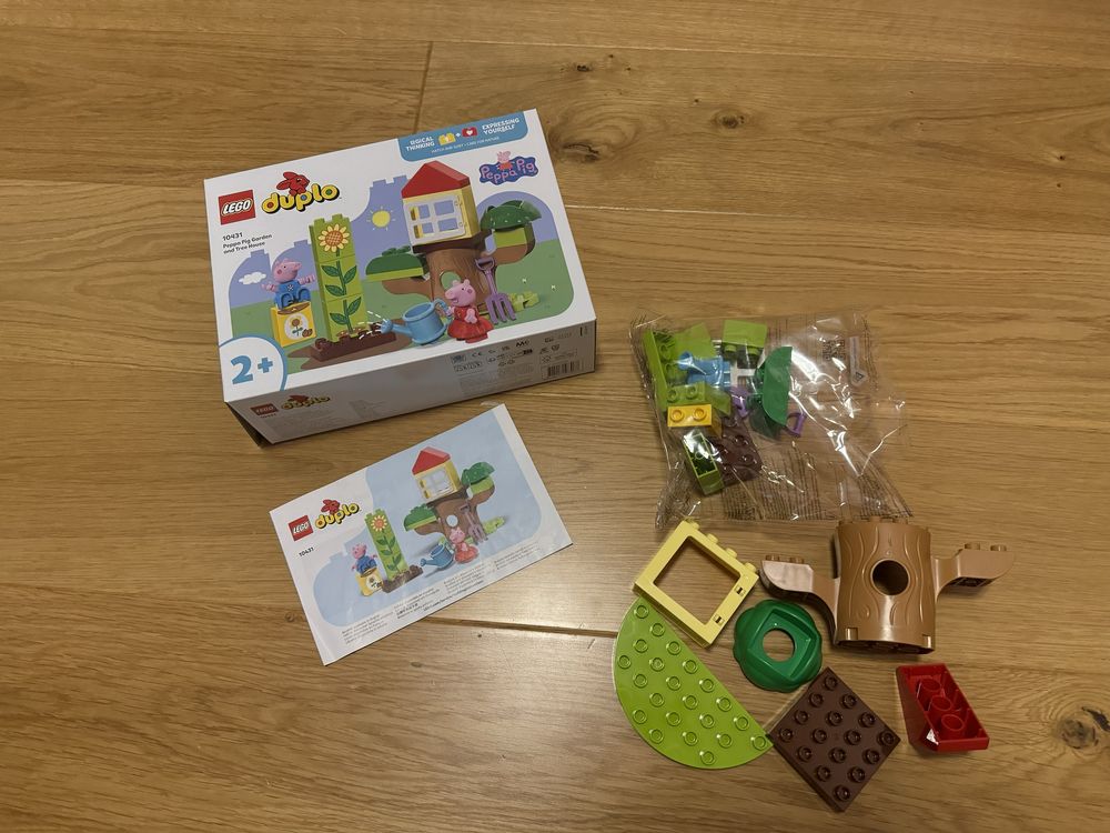 Lego Świnka Peppa 10431 Ogród Peppy, BEZ FIGUREK