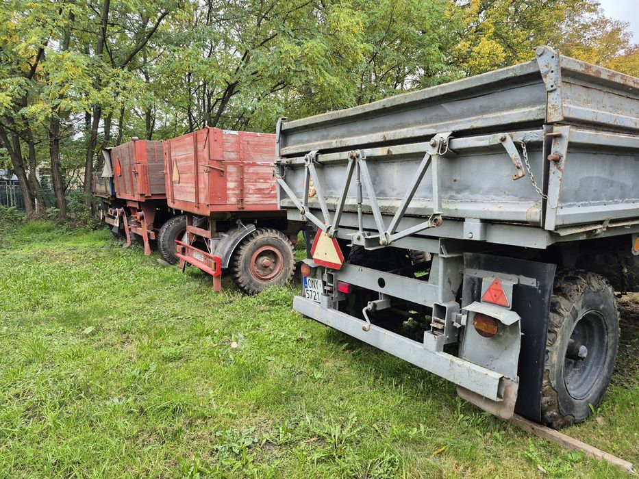 Przyczepa rolnicza czeska bss 8 ton ifa 6 ton Brandys 7 ton panav hw