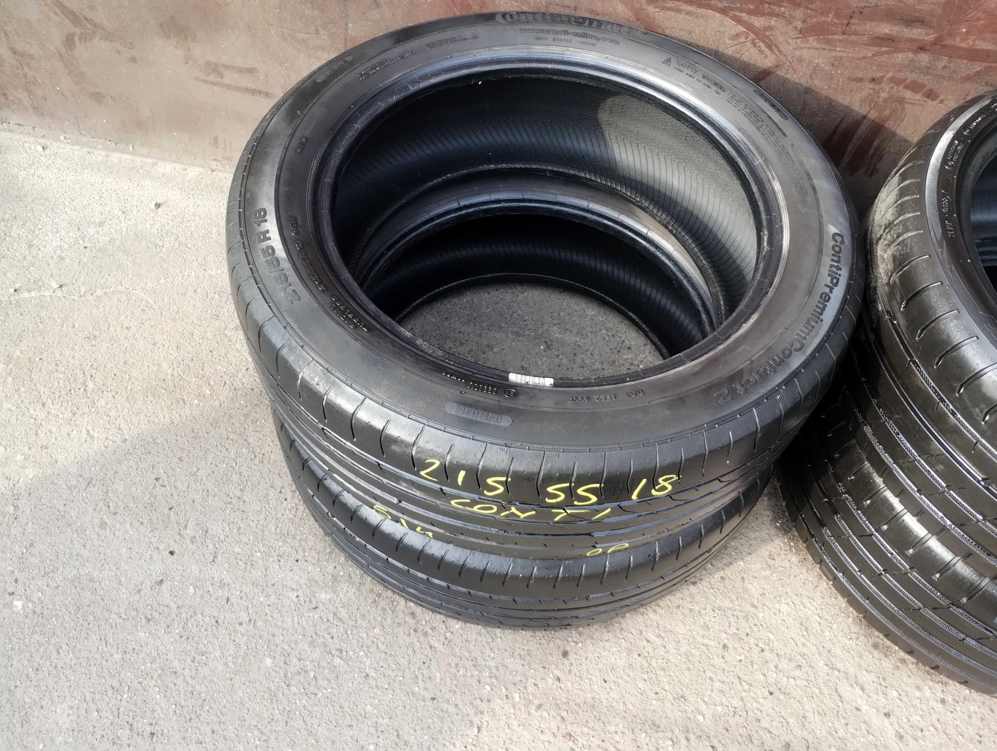 215/55R18 95H Opony Letnie Lato Continental ContiPremiumContact 2 5mm