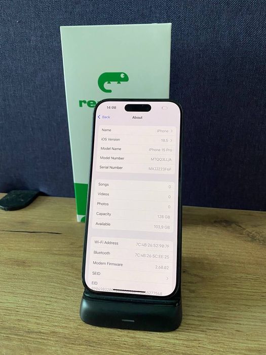 Apple iPhone 15 Pro 128GB | Частинами 0% | Гарантія | Неверлок (9229)