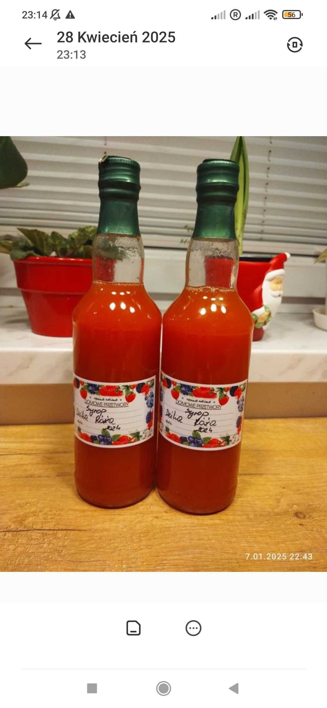 Zestaw z 2 syropów z dzikiej róży