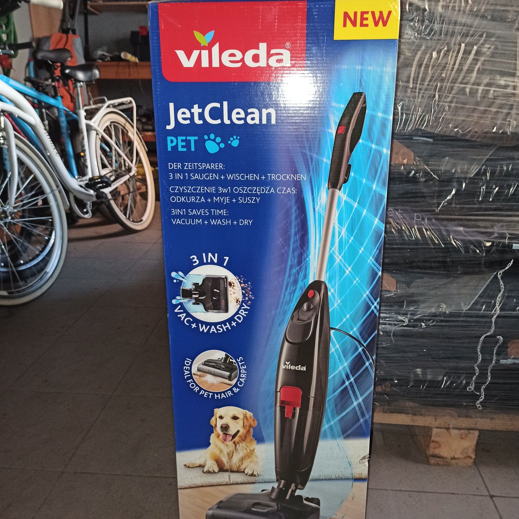 Odkurzacz  myjący- Vileda JetClean Pet