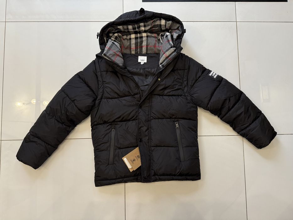 Czarna Kurtka Burberry