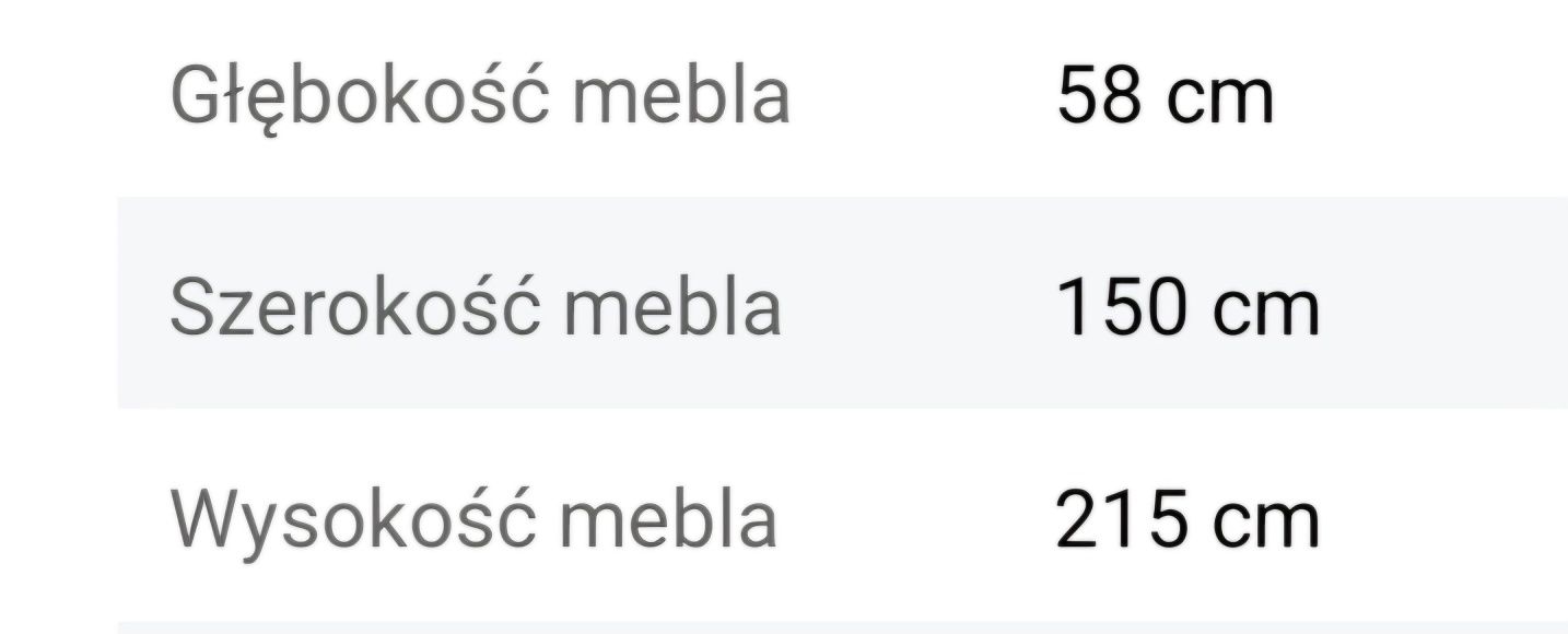 Szafa z lustrami