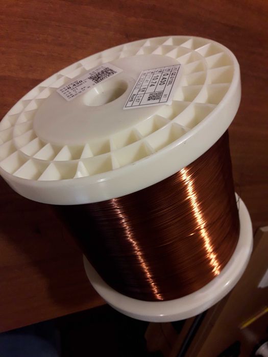 Провод медный полимерным покрытием степень очистки 99,999%-Тайвань
