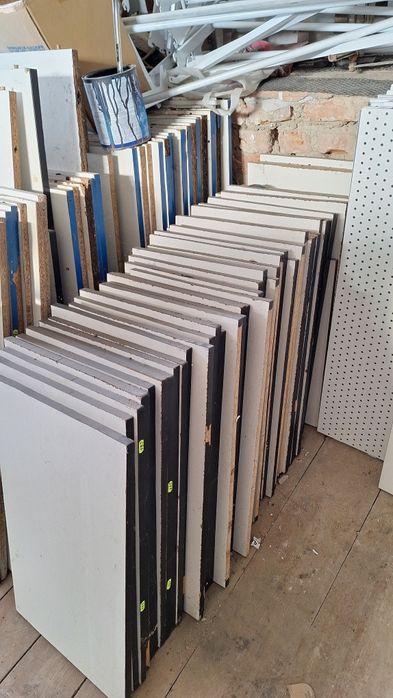 Дсп плита  біла різні розміри полички