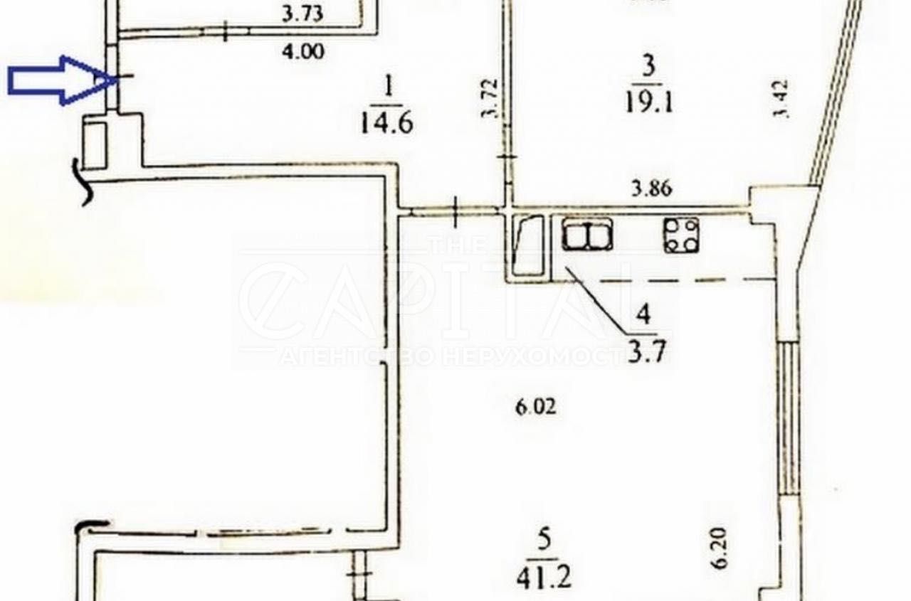 Аренда 2-к квартира (100м2) ЖК "Триумф", ул. Зверинецкая 59, Печерск