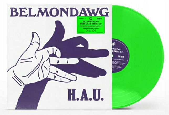 Belmondawg- HAU. Limit Color Neon Green. Belmondo. Winyl.