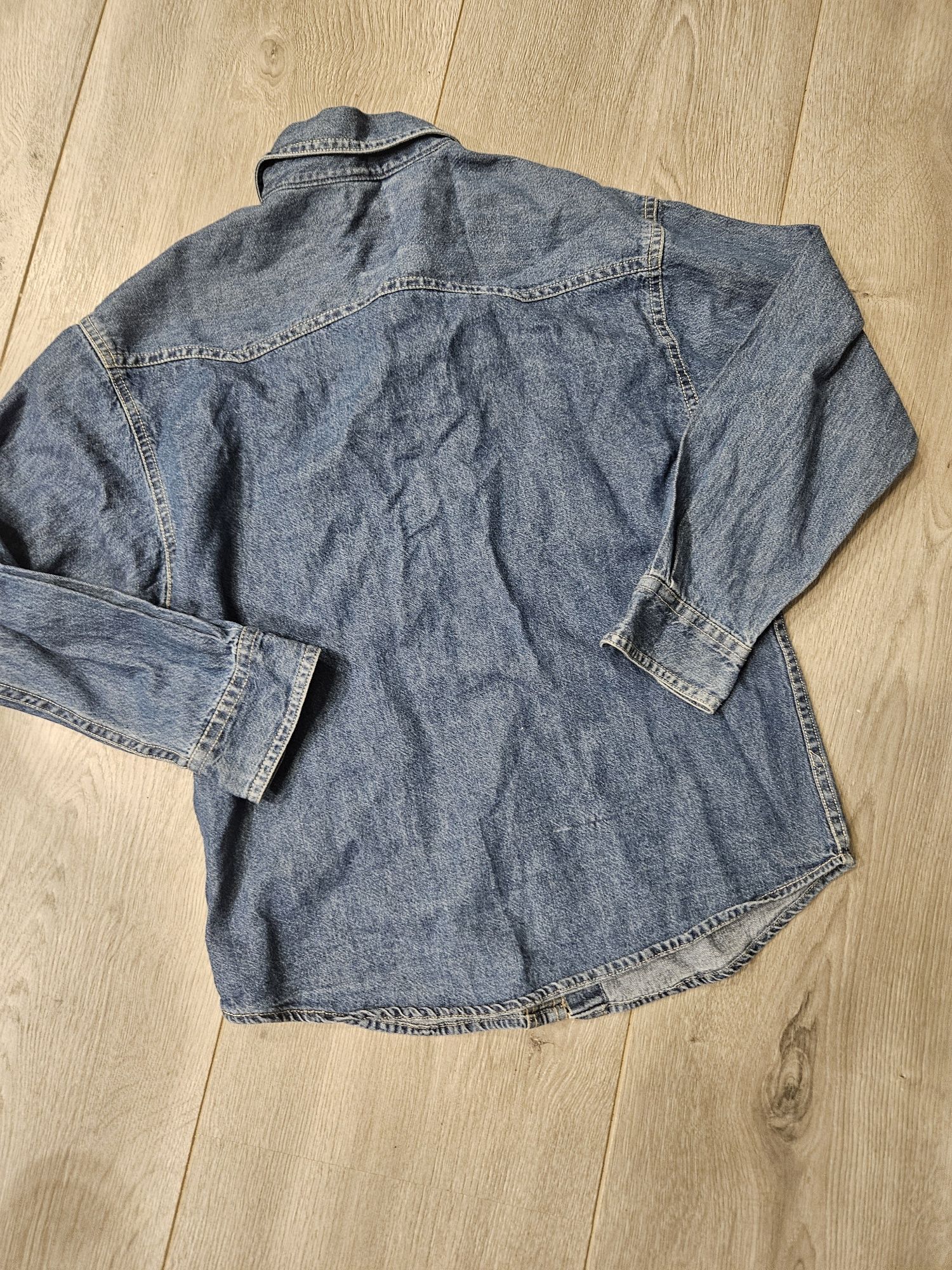 Jeansowa koszula dla chłopca C&A r 122/128