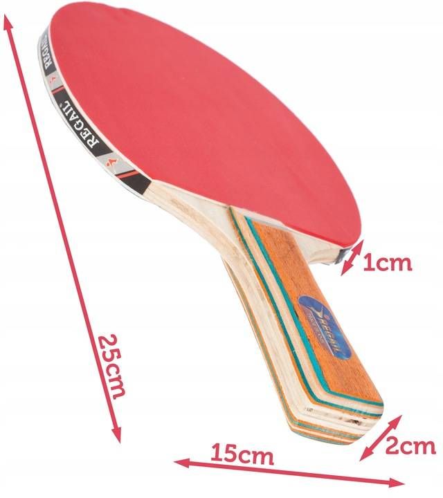 Rakietki Do Tenisa Stołowego 2 Sztuki 3 Piłeczki W Zestawie