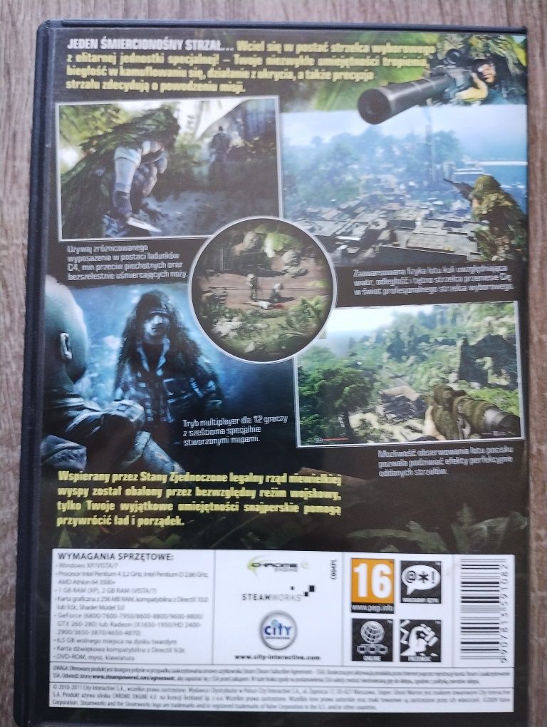 Sniper ghost warrior gold edition na PC