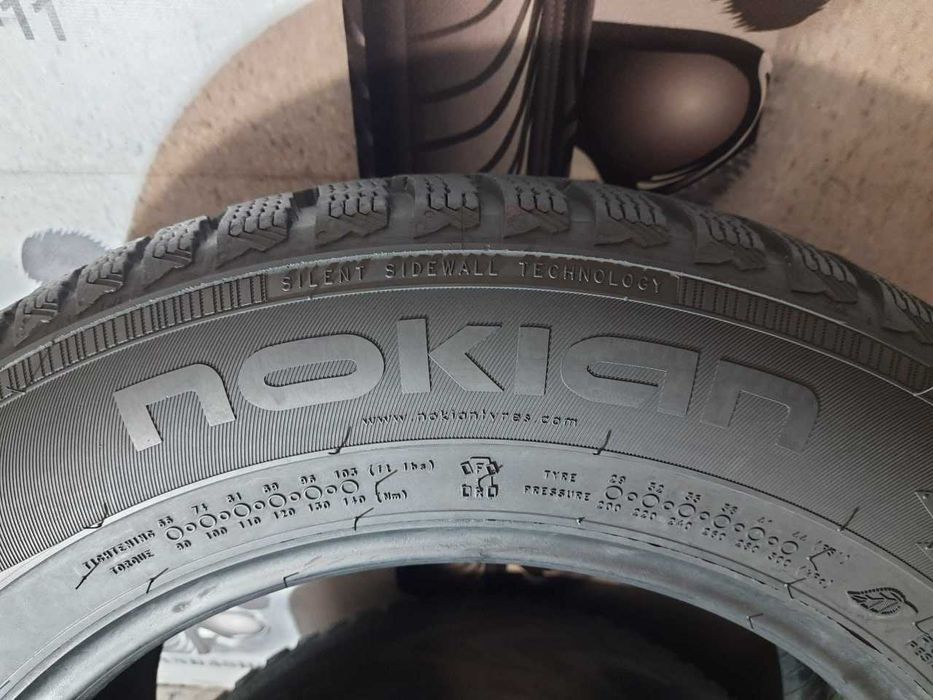 Шини 7мм 195/65 R15 NOKIAN WR D4 б/у зима склад