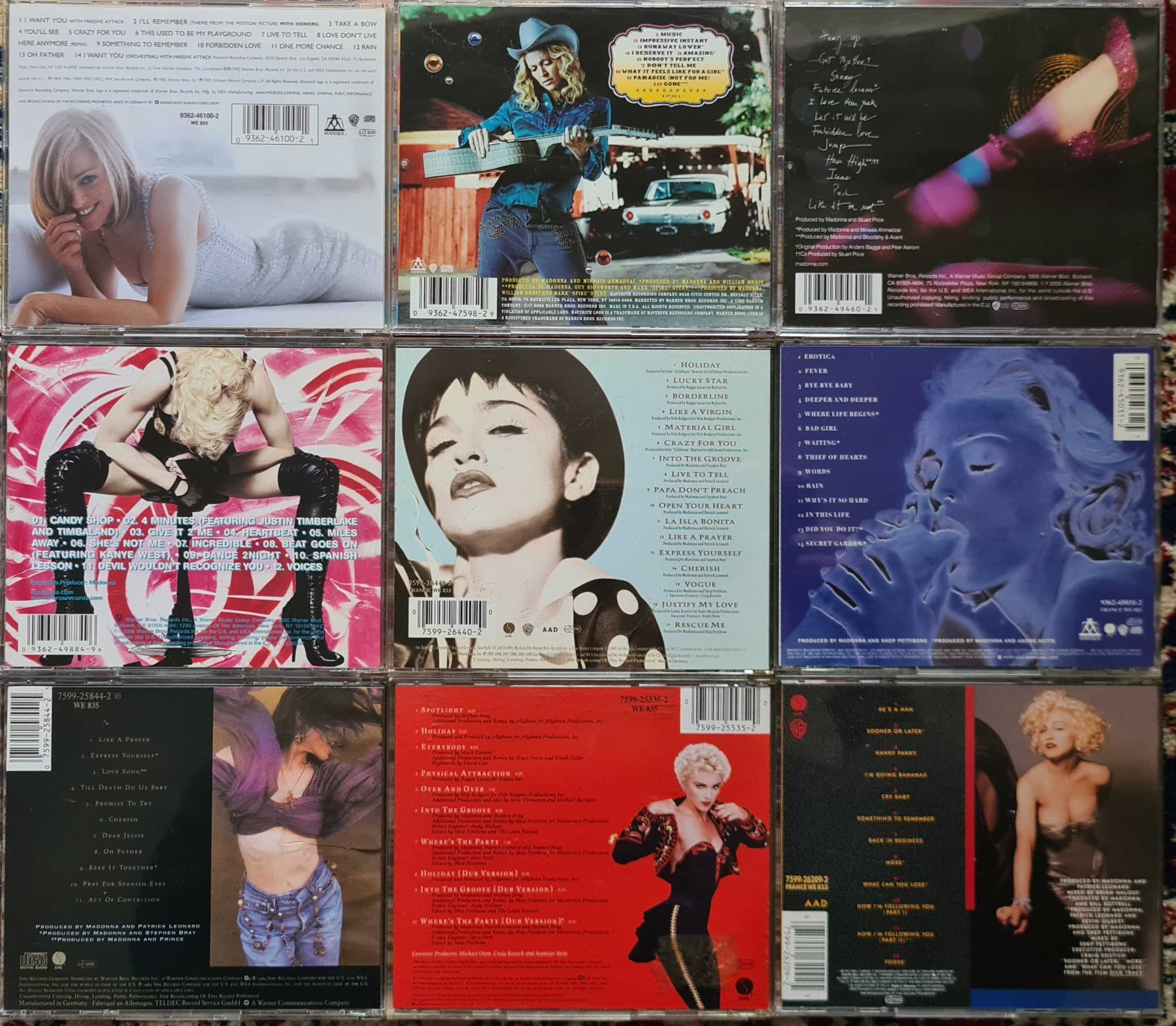 Madonna фірмові CD