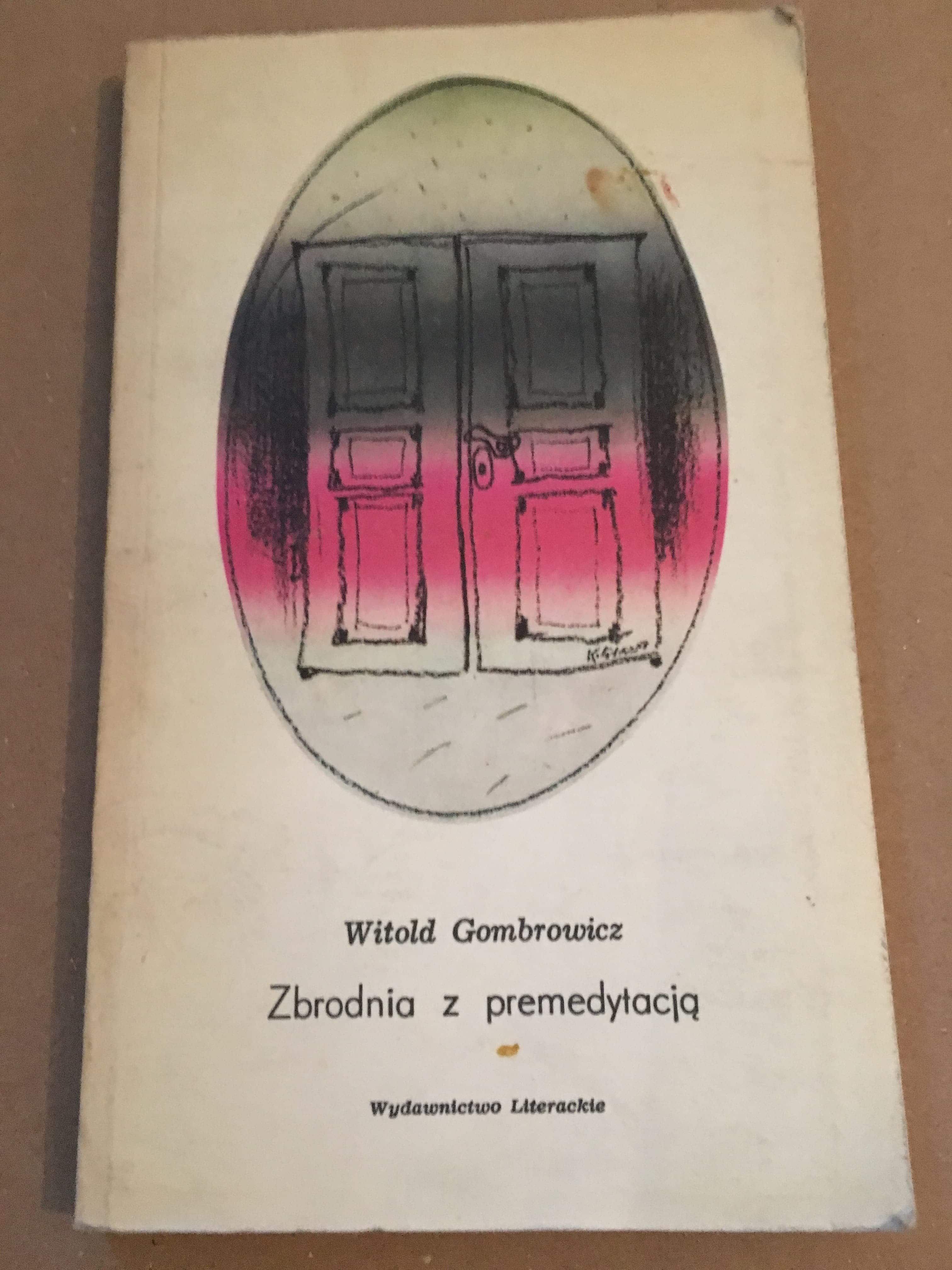 książka Zbrodnia z premedytacją - Witold Gombrowicz