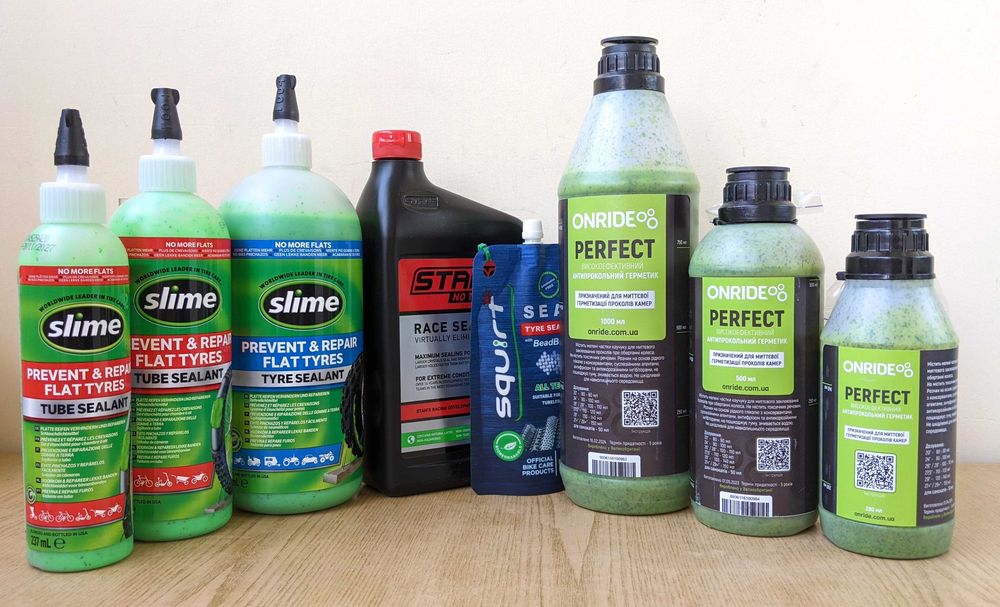 Смазки цепи и герметики. Кефир Slime Stans Zefal Squirt