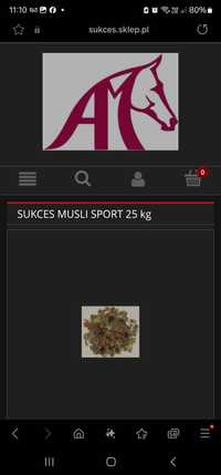 Sukces musli sport  25kg