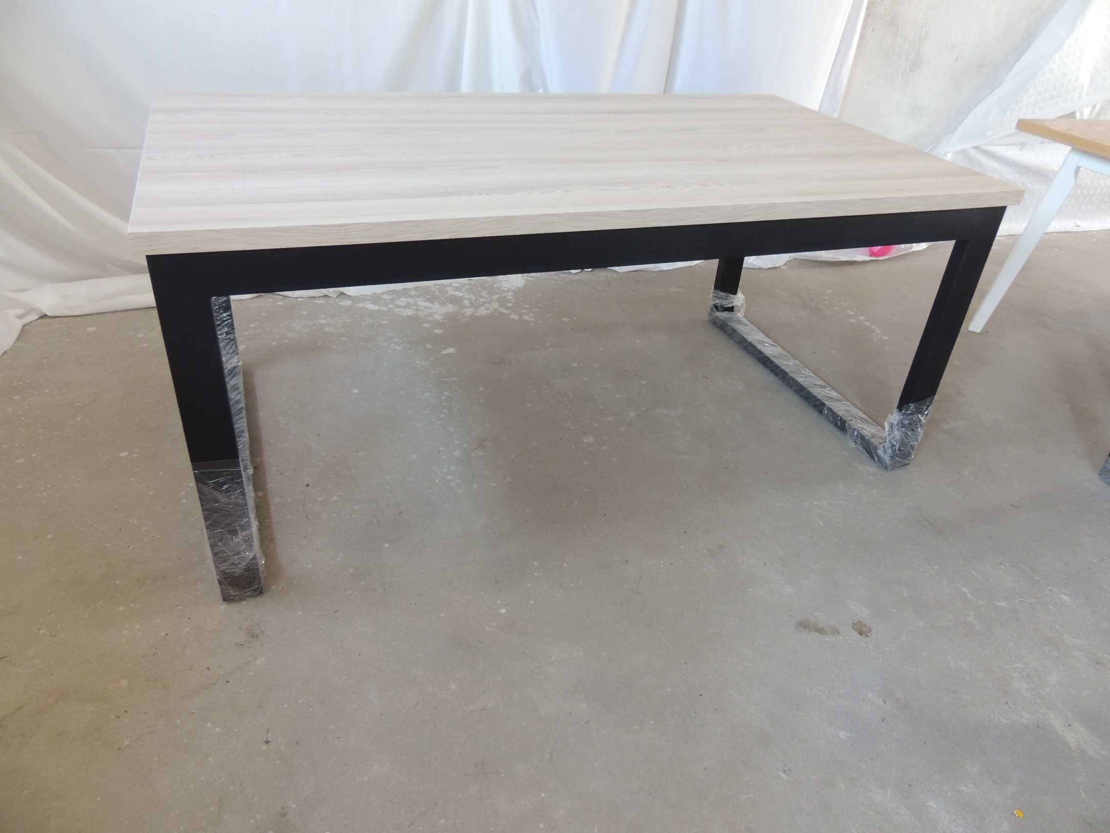Stół Rozkładany LOFT industrialny 150-250x90 (2x50 Dostawki) EGGER