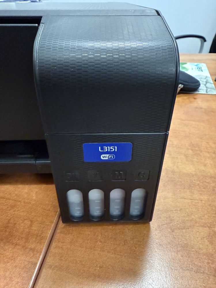 Drukarka EPSON L3151 zatkana maly przebieg