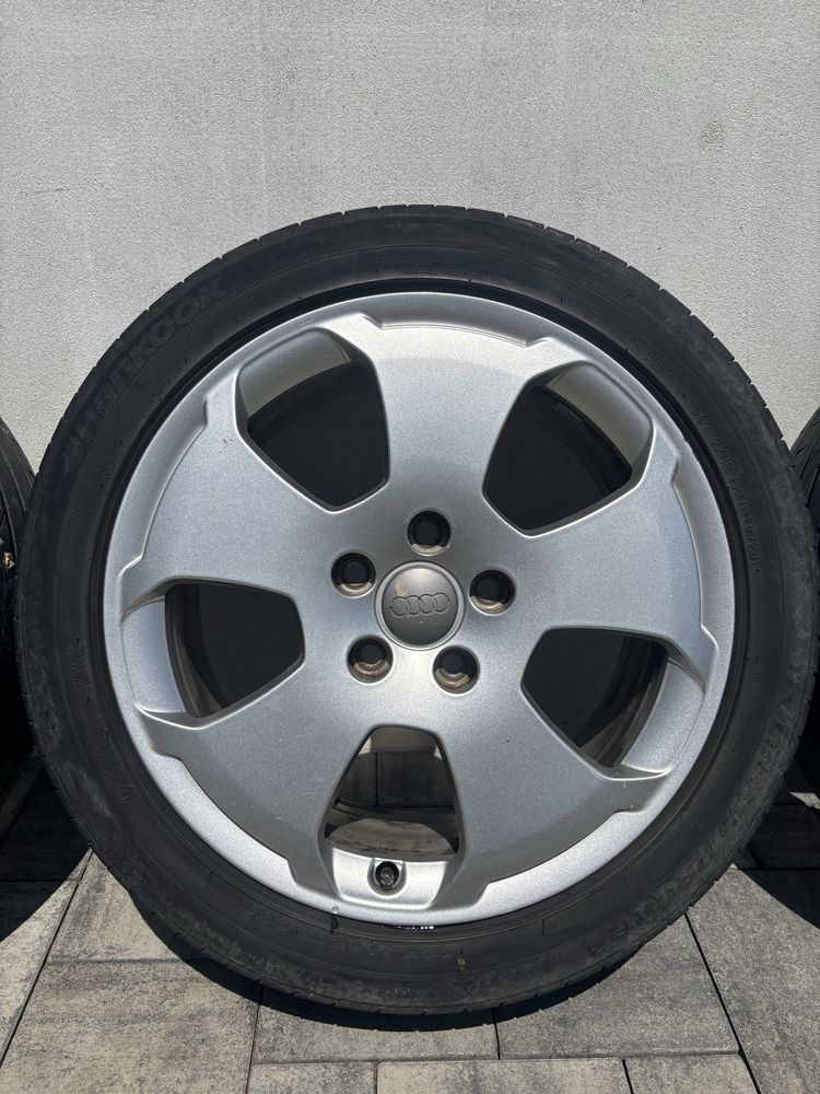Felgi 17 cali z oponami komplet kół 5x112