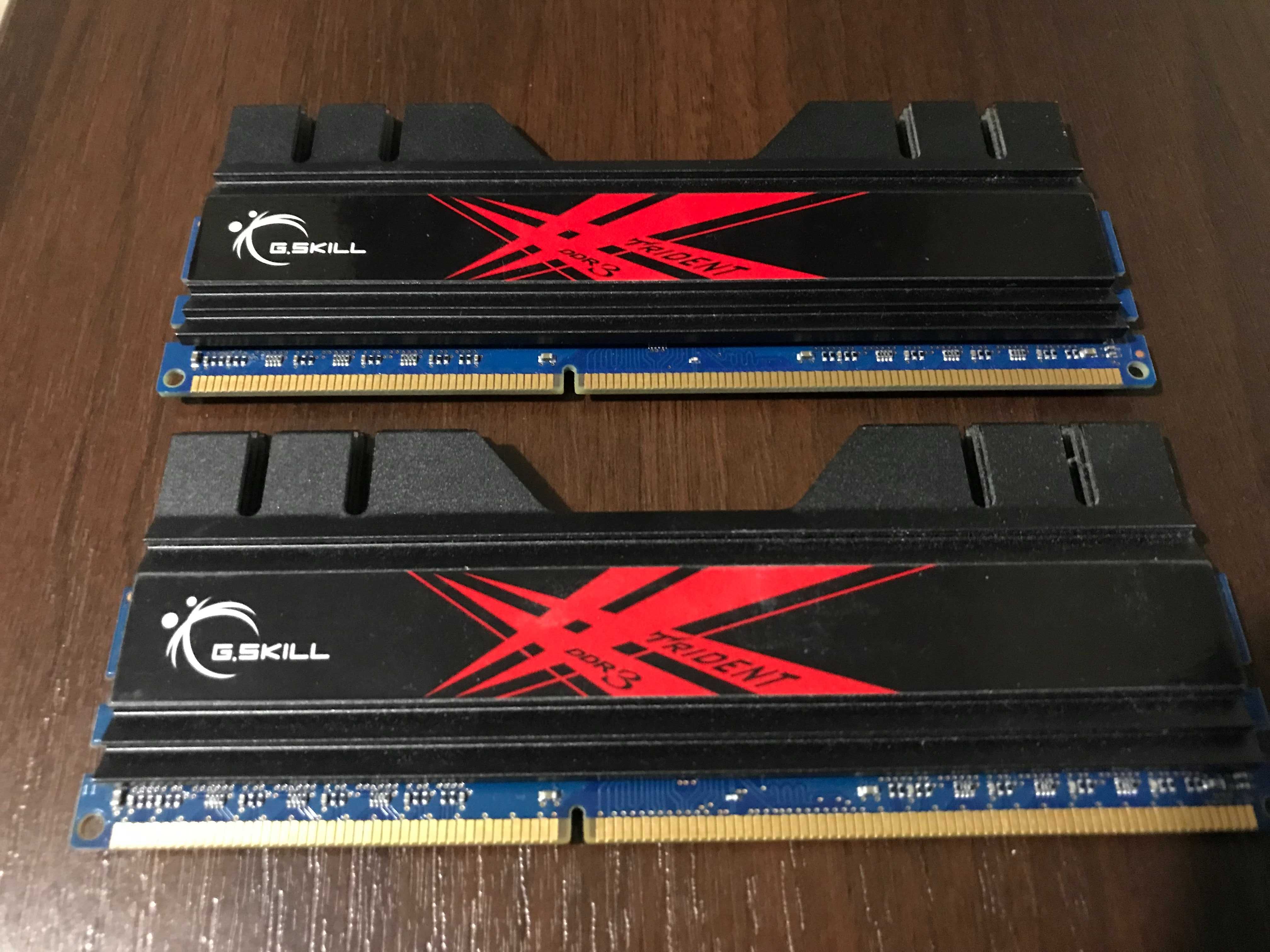 Оперативная память G.Skill 2x2GB CL8 1600 MHz Trident DDR3