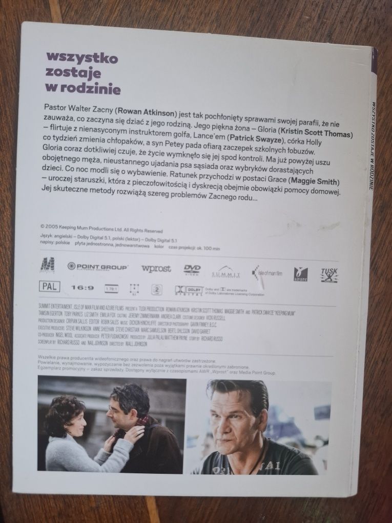 DVD Wszystko zostaje w rodzinie 2005 Monolith / lektor PL