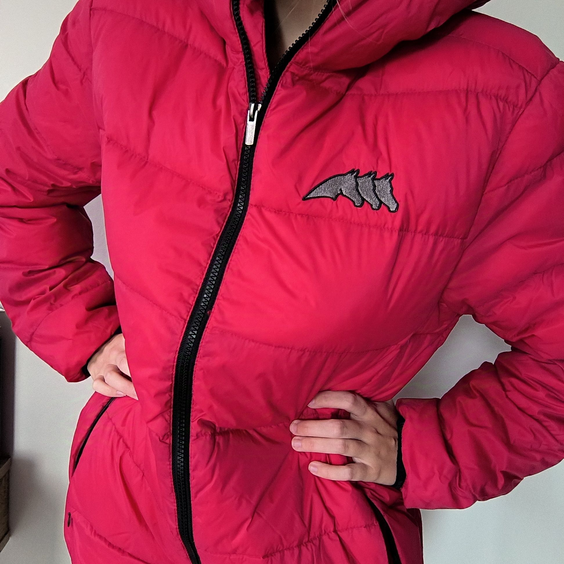 Kurtka jezdziecka zimowa Equiline 40 L