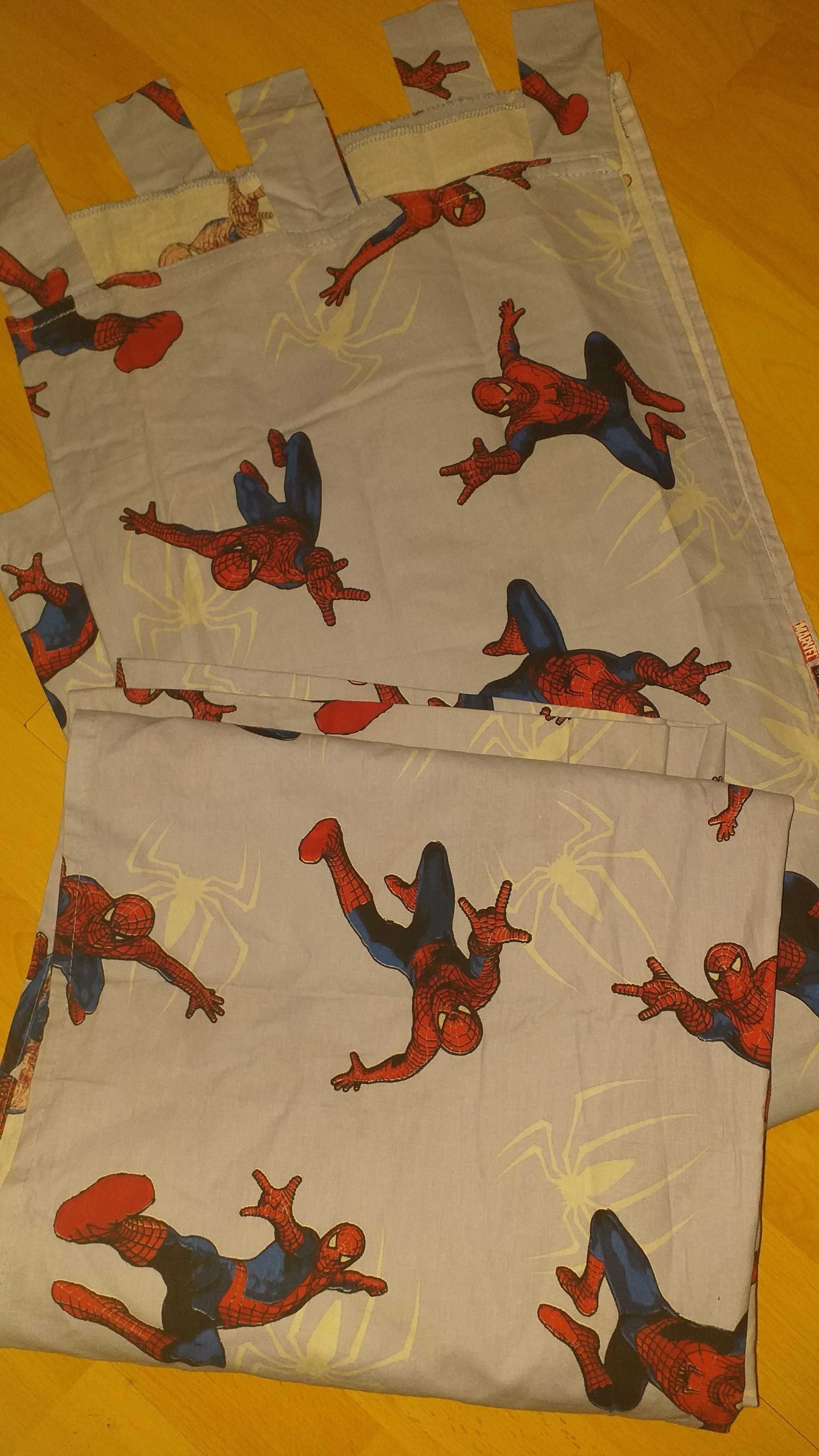 Zasłonki do pokoju dziecięcego Spiderman