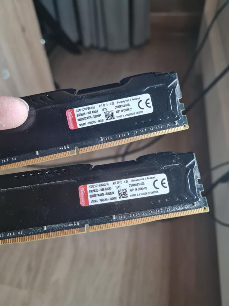 Оперативна пам'ять HyperX Fury DDR4 2х8GB (торг приймається)