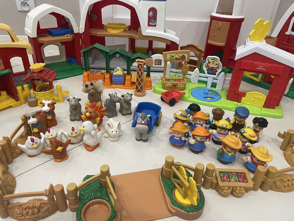 Farma interaktywna fisher price, wielki zestaw