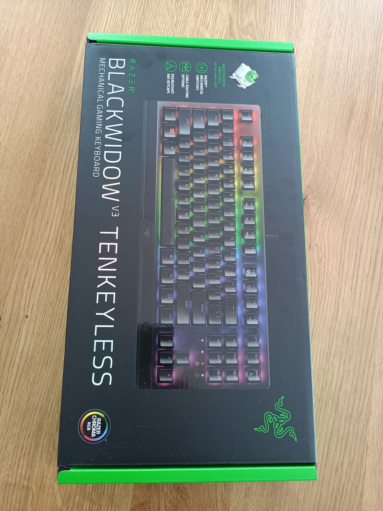 Klawiatura mechaniczna Razer BlackWidow V3 Tenkeyless Yellow Switch