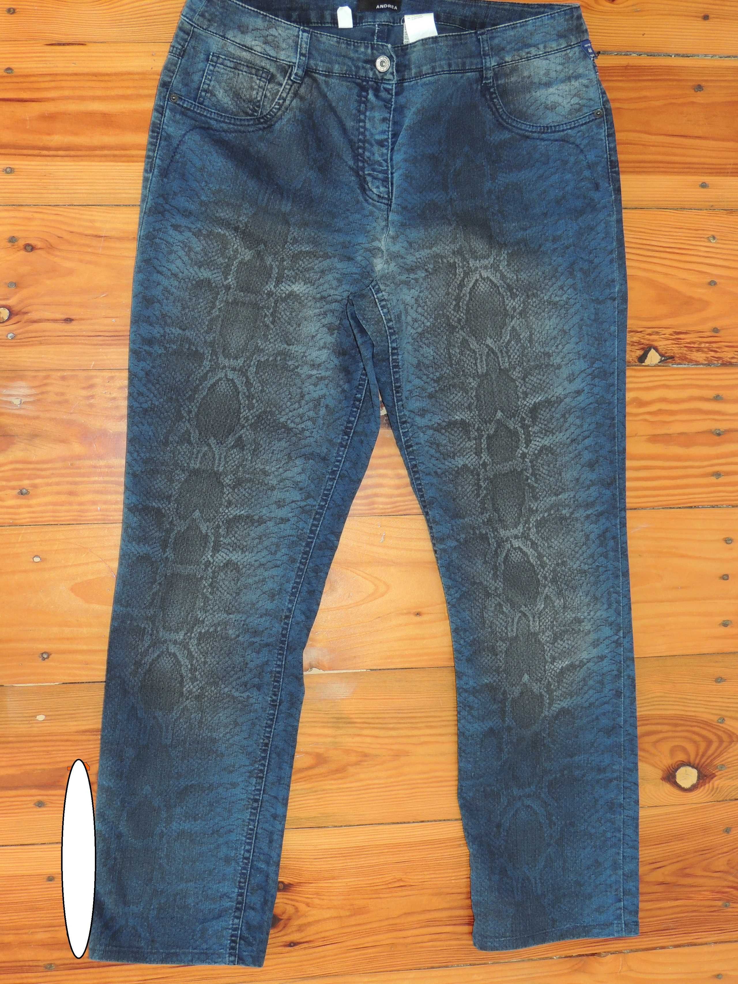 Spodnie jeansowe ANDREA (roz. 44) - stan BDB