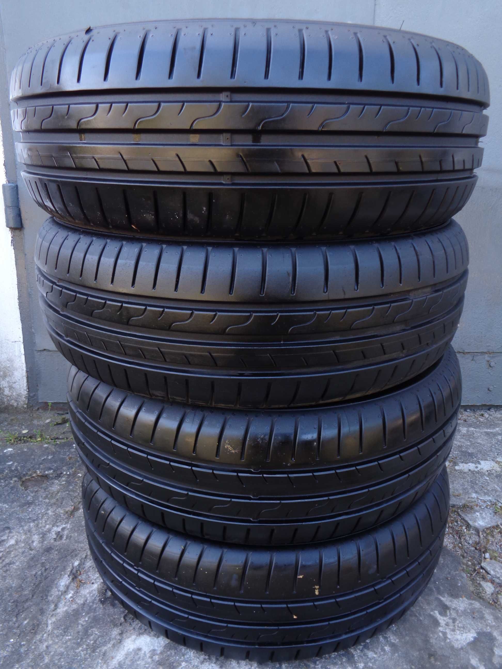 4x Dunlop BluResponse 185/60R15 opony letnie, 2021r, 7,5mm