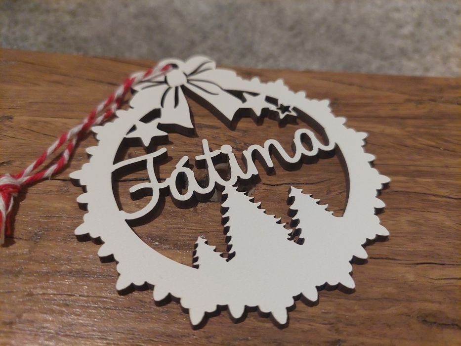Bola de natal FÁTIMA